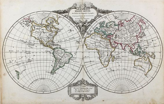 Große Abbildung Nr.1: 121-1313 Vaugondy,R.de.: (Verschiedene Länder - Geschichte, Atlanten)