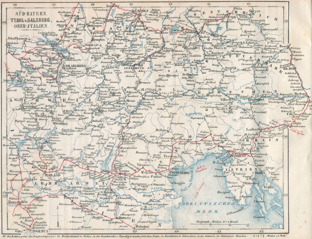 Große Abbildung Nr.1: 121-1314 Deutschland: (Verschiedene Länder - Geschichte, Baedeker)