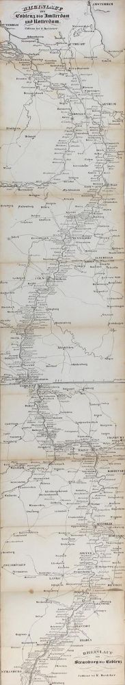 Große Abbildung Nr.1: 121-1316 Klein,J.A.: (Verschiedene Länder - Geschichte, Baedeker)