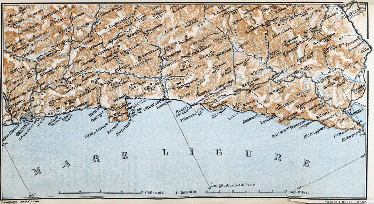 Große Abbildung Nr.1: 121-1319 Sammlung: (Verschiedene Länder - Geschichte, Baedeker)