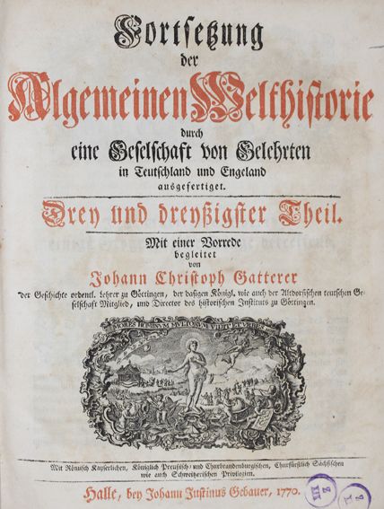 Große Abbildung Nr.1: 121-1353 Meusel,J.G.: (Verschiedene Länder - Geschichte)