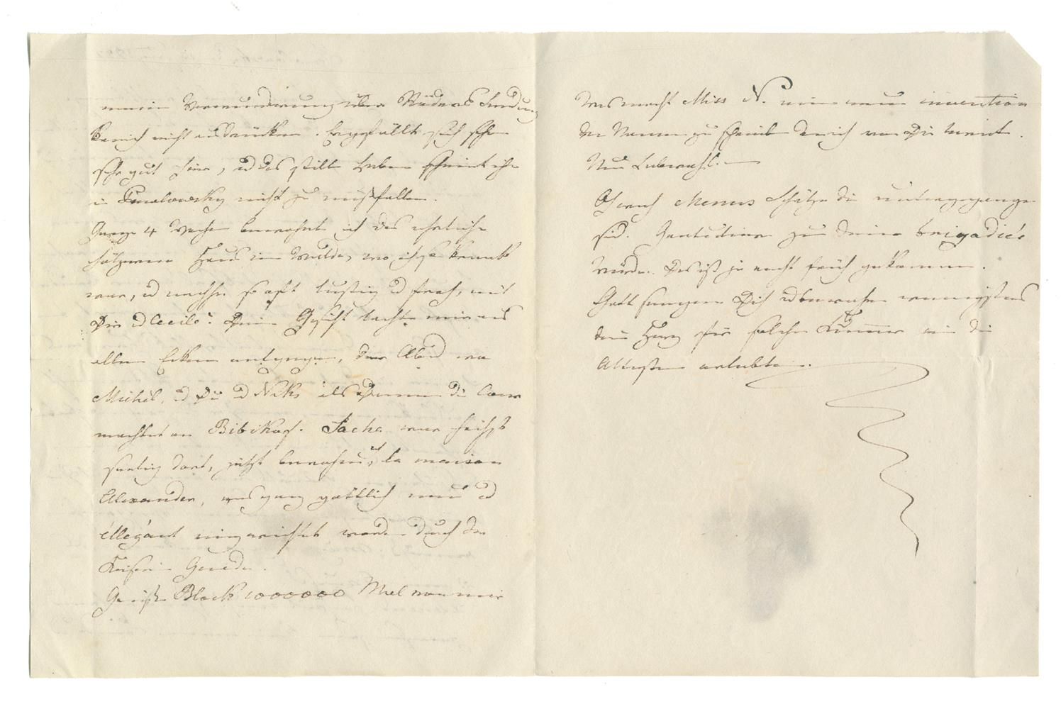 Große Abbildung Nr.8: 121-1364 Alexandra Feodorowna, (Autographen)