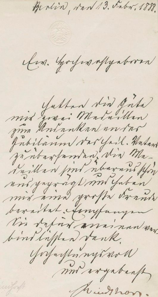 Große Abbildung Nr.21: 121-1374 Cuvier, Georges Baron de,: (Autographen)