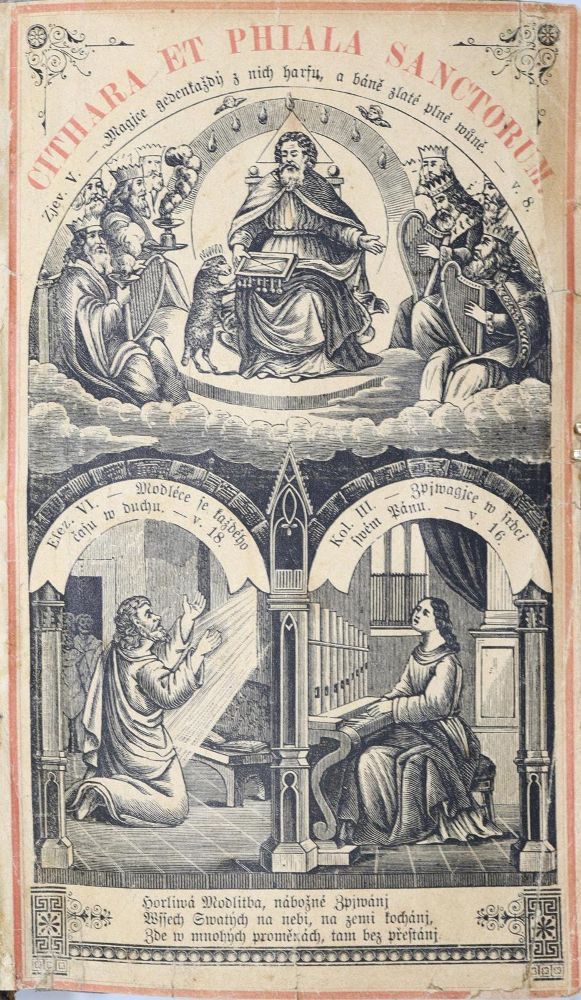 Große Abbildung Nr.1: 121-138 Tranovsky,J.: (Gesangbücher, Einband)