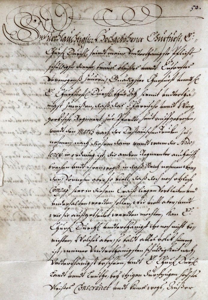 Große Abbildung Nr.2: 121-1380 Vitzthum von Eckstedt, Damian,: (Dreissigjähriger Krieg _)