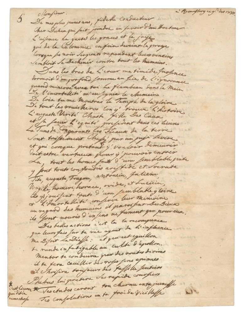 Große Abbildung Nr.1: 121-1387 Friedrich II.,: (Autographen)