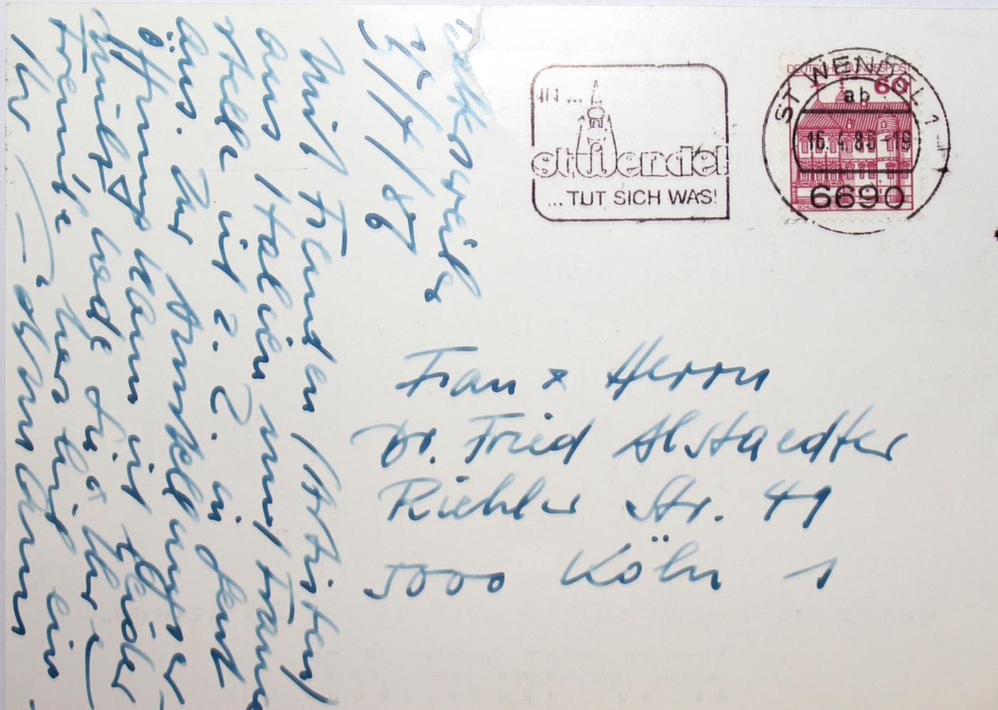 Große Abbildung Nr.2: 121-1395 Lipp, Steffen,: (Autographen)