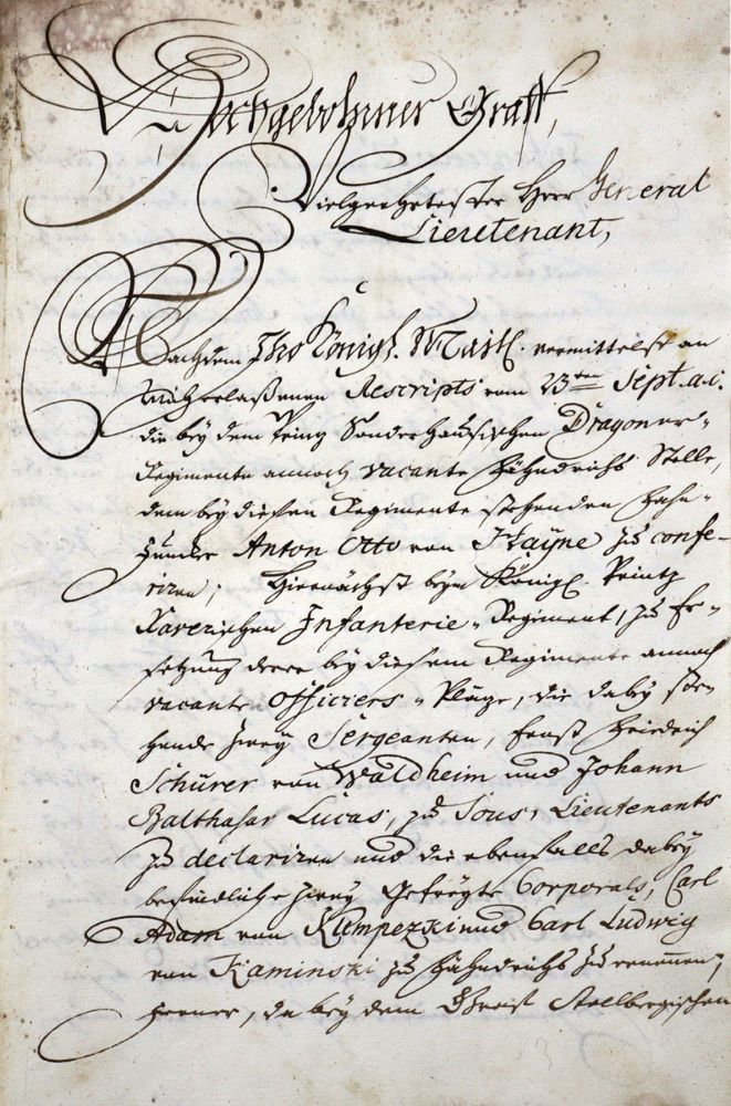 Große Abbildung Nr.1: 121-1404 Johann Adolph, Herzog von Sachsen-Weissenfels etc.,: (Österreichischer Erbfolgekrieg)