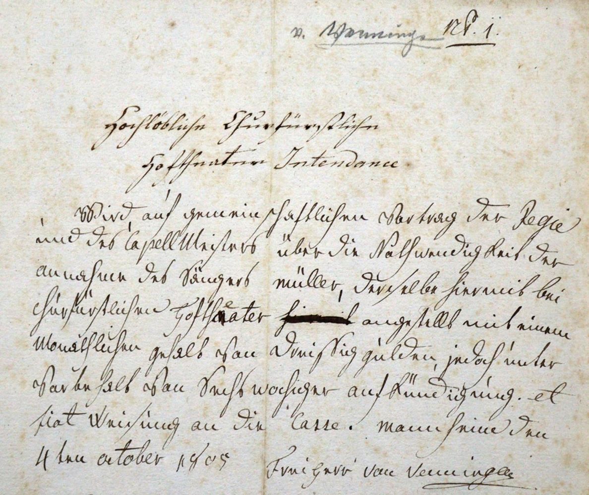 Große Abbildung Nr.1: 121-1409 Sammlung: (Autographen)