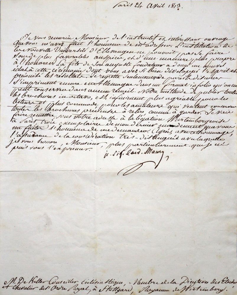Große Abbildung Nr.2: 121-1409 Sammlung: (Autographen)
