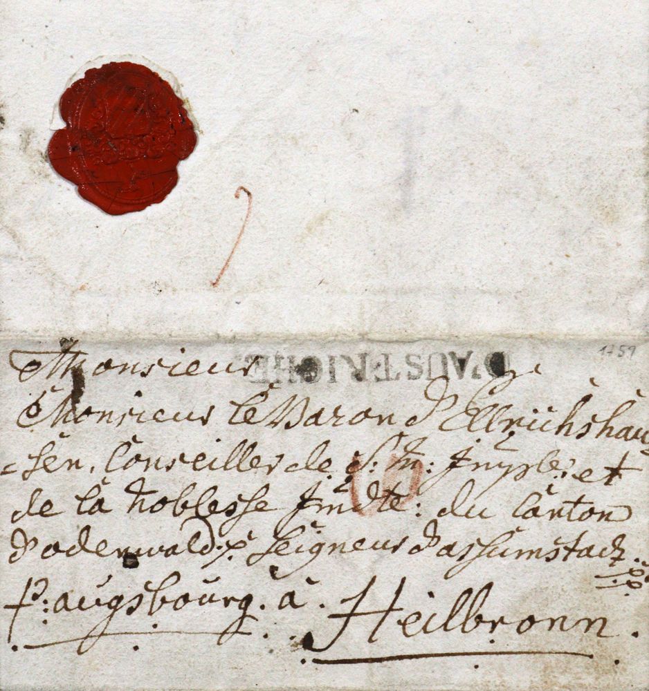 Große Abbildung Nr.1: 121-1413 Ellrichshausen, Karl Reinhard von,: (Siebenjähriger Krieg)