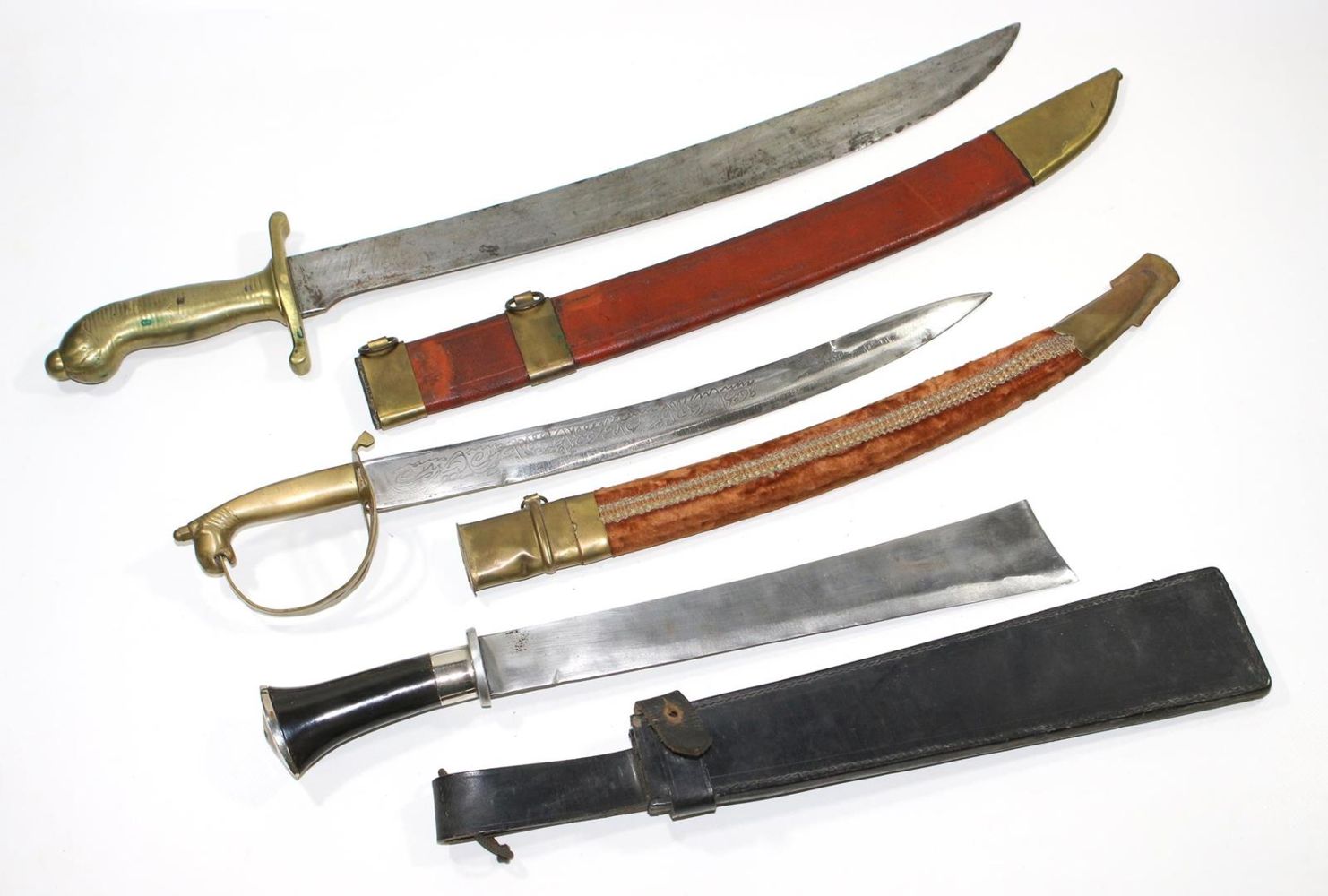 Große Abbildung Nr.2: 121-1467 Messersammlung: (Varia, Waffen)
