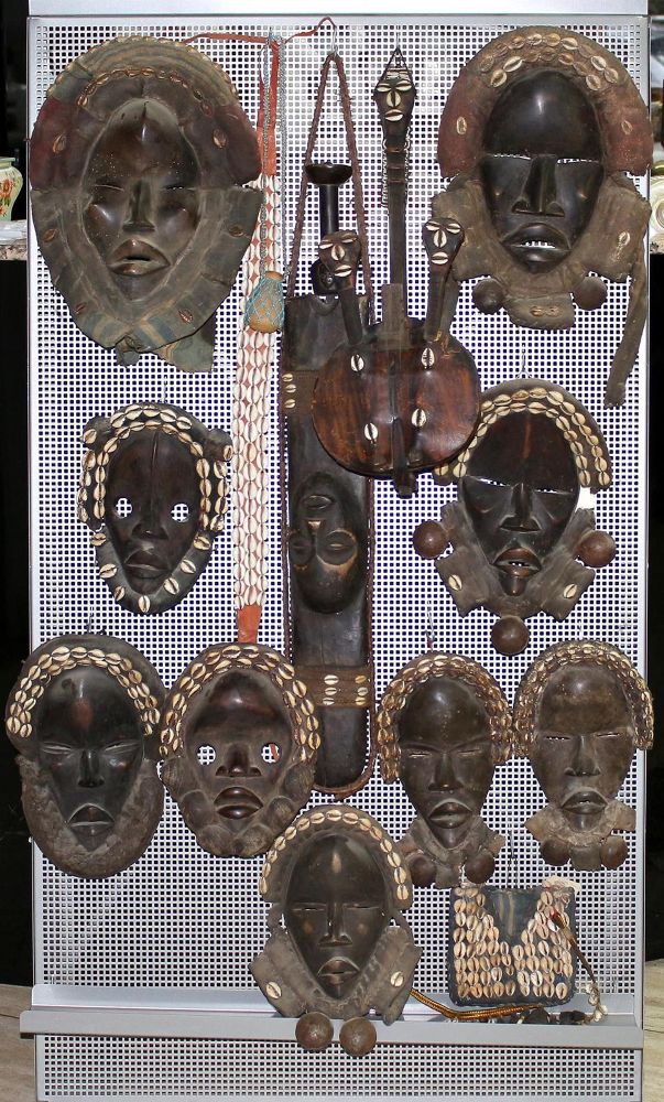 Große Abbildung Nr.3: 121-1470 Dan Liberia Sammlung: (Afrika)