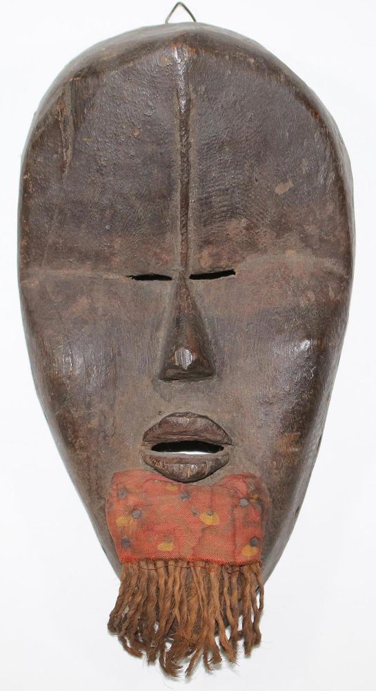Große Abbildung Nr.1: 121-1473 Maske Dan Deangle: (Afrika)