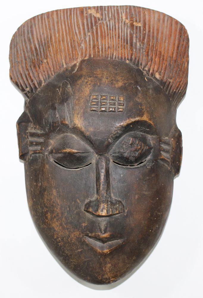 Große Abbildung Nr.1: 121-1474 Maske der Ibo Nigeria: (Afrika)