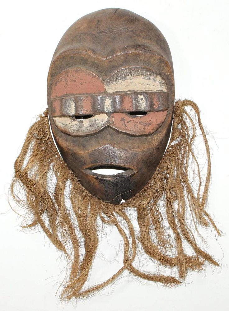 Große Abbildung Nr.1: 121-1476 Maske Lega D.R.Kongo.: (Afrika)