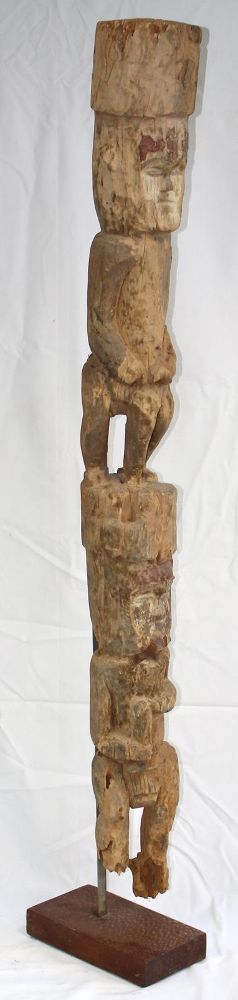Große Abbildung Nr.2: 121-1480 Ahnenpfosten Tsogo Gabun.: (Afrika, Sammlung Nerlich München)
