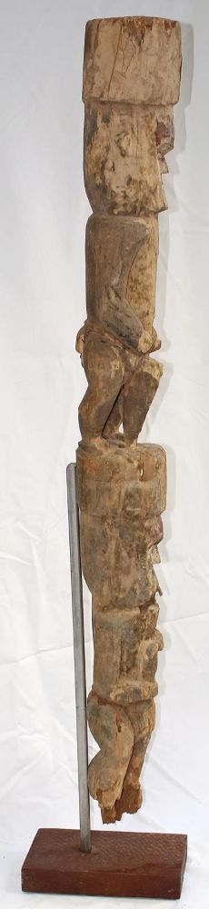 Große Abbildung Nr.3: 121-1480 Ahnenpfosten Tsogo Gabun.: (Afrika, Sammlung Nerlich München)
