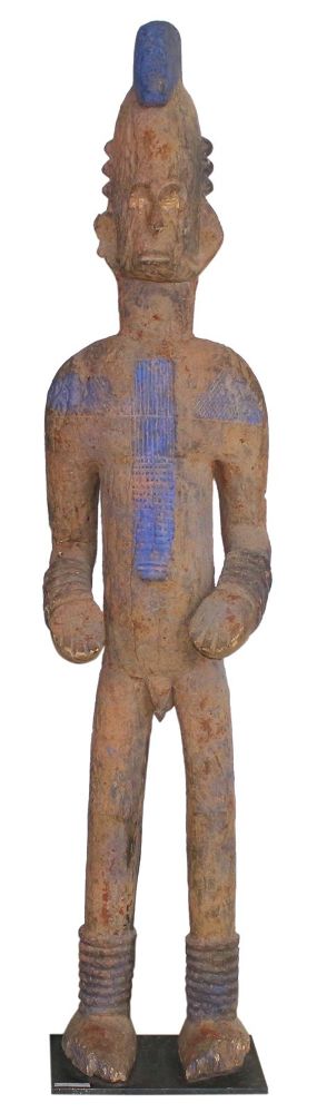 Große Abbildung Nr.1: 121-1483 Alusi 156 cm Figur der: (Afrika, Sammlung Nerlich München)