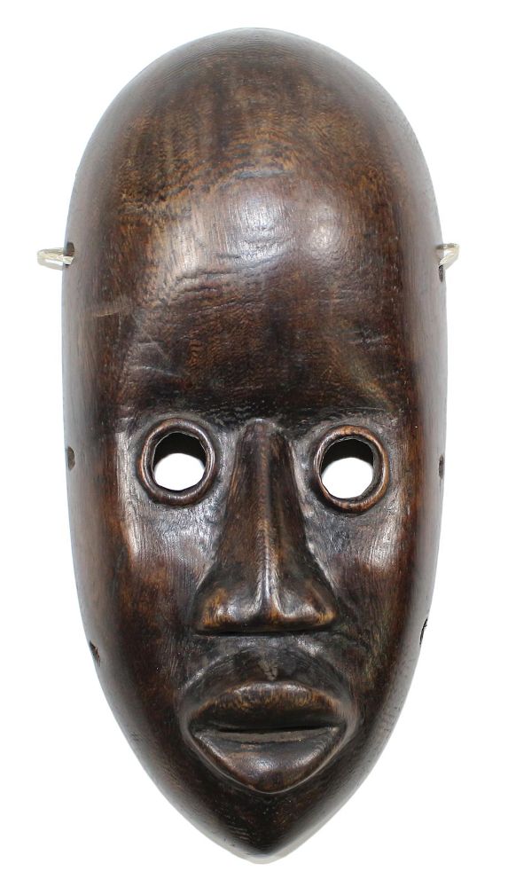 Große Abbildung Nr.1: 121-1490 Dan Liberia Maske: (Afrika, Sammlung Nrlich München)