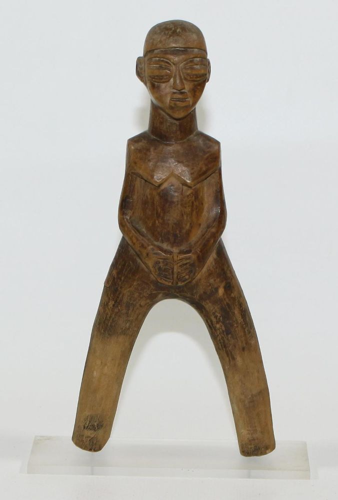Große Abbildung Nr.1: 121-1495 Fetischfigur wohl D.R.Kongo: (Afrika, Sammlung Wolfgang Glöckler)
