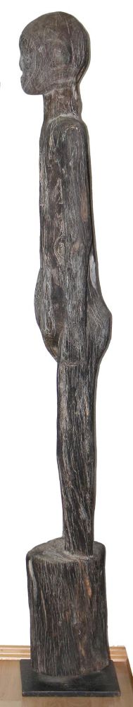Große Abbildung Nr.2: 121-1501 Große Pfostenfigur der Bongo: (Afrika, Sammlung Nerlich München)
