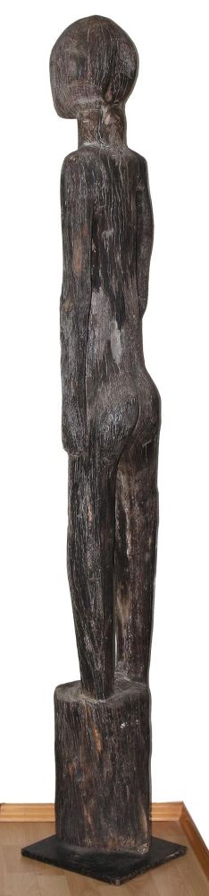 Große Abbildung Nr.3: 121-1501 Große Pfostenfigur der Bongo: (Afrika, Sammlung Nerlich München)