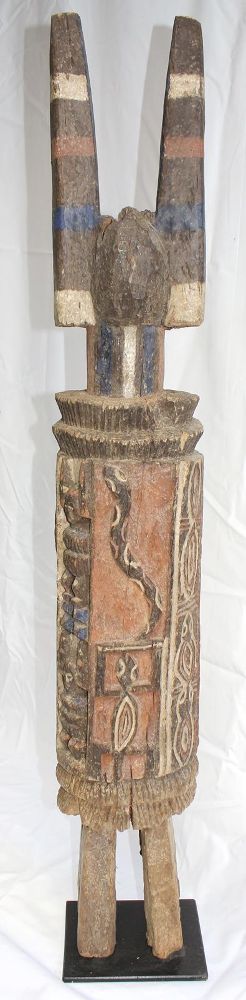 Große Abbildung Nr.3: 121-1505 Ikenga Großfigur der IBO: (Afrika, Sammlung Nerlich München)