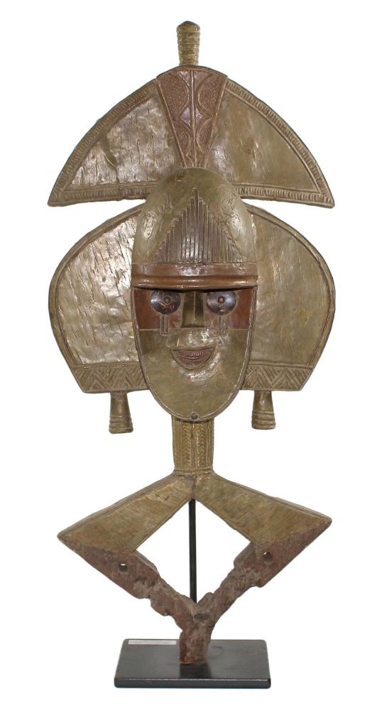Große Abbildung Nr.1: 121-1531 Reliquiarfigu der Kota: (Afrika, Sammlung Nerlich München)