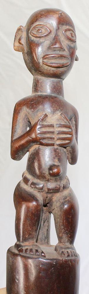 Große Abbildung Nr.3: 121-1532 Rufhorn Bamun Kamerun: (Afrika, Sammlung Nerlich München)