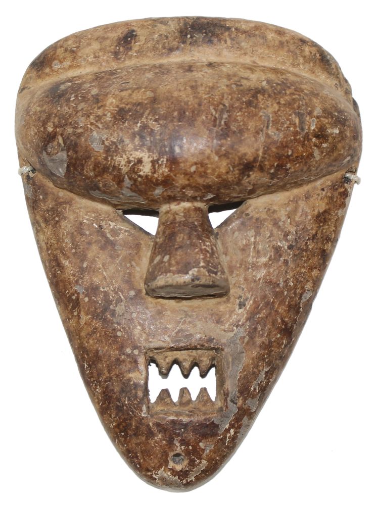 Große Abbildung Nr.1: 121-1533 Salampasu Maske Zaire: (Afrika, Sammlung Nerlich München)