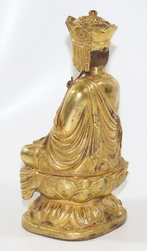 Große Abbildung Nr.3: 121-1549 Buddha Aksobhya Tathagata.: (Asiatika)