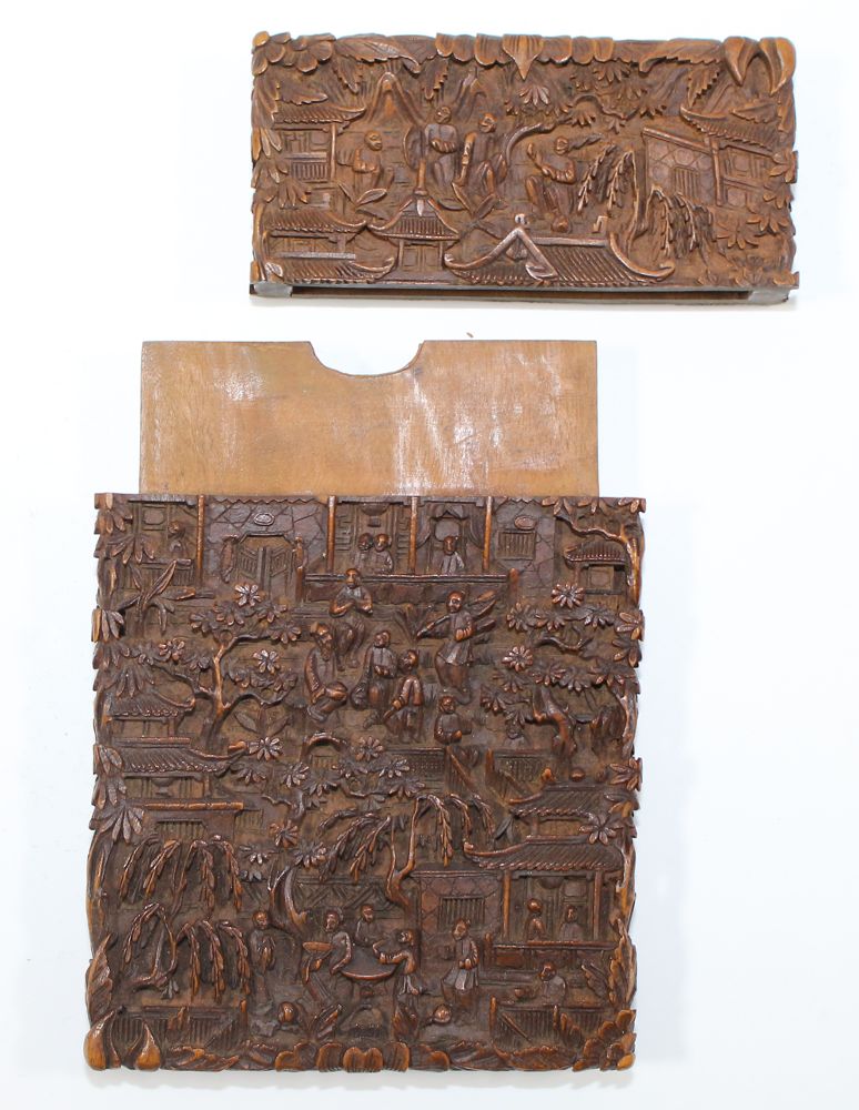 Große Abbildung Nr.2: 121-1554 Visitenkarten-Etui: (Asiatika, China)