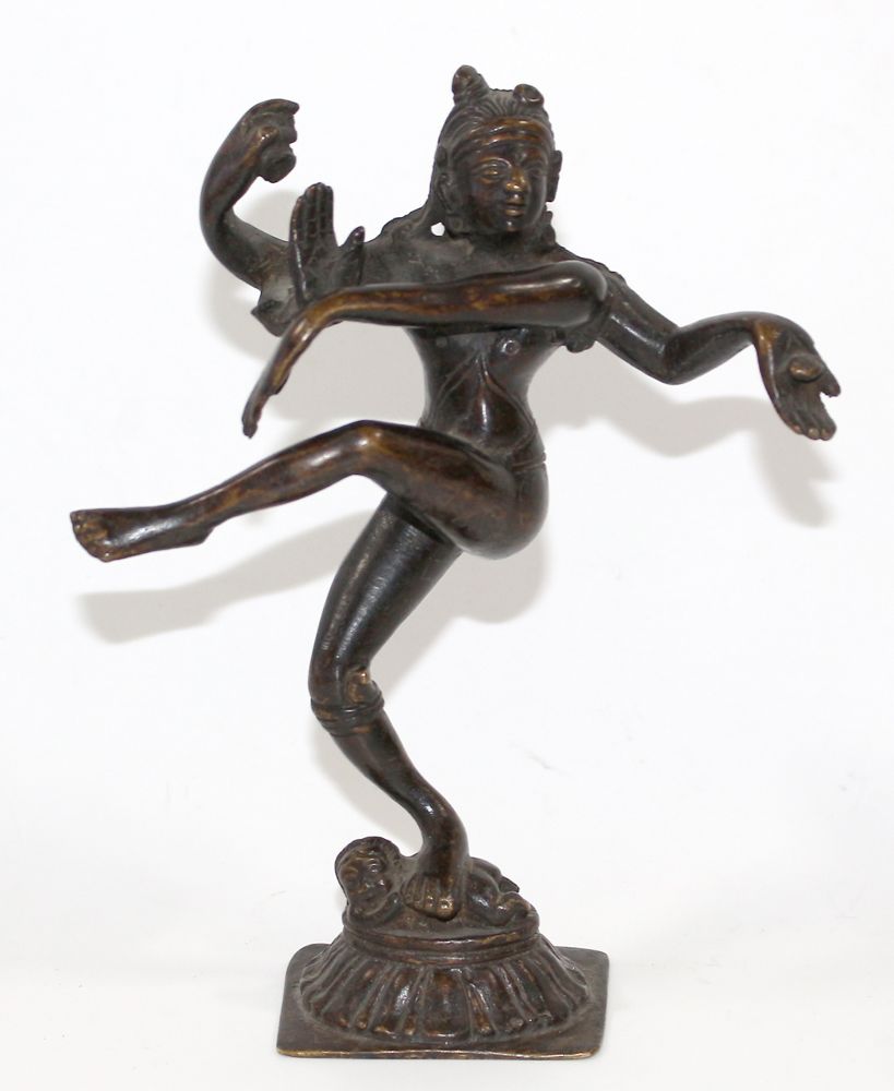 Große Abbildung Nr.1: 121-1584 Shiva Bronze.: (Asiatika)