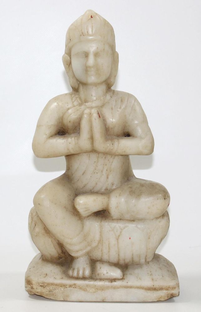 Große Abbildung Nr.1: 121-1586 Sitzende Gottheit Shiva: (Asiatika)