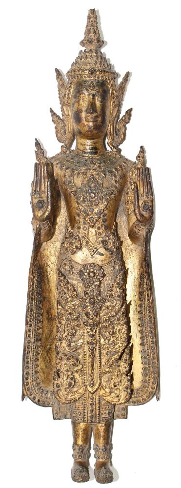 Große Abbildung Nr.1: 121-1592 Buddha, stehend: (Asien)