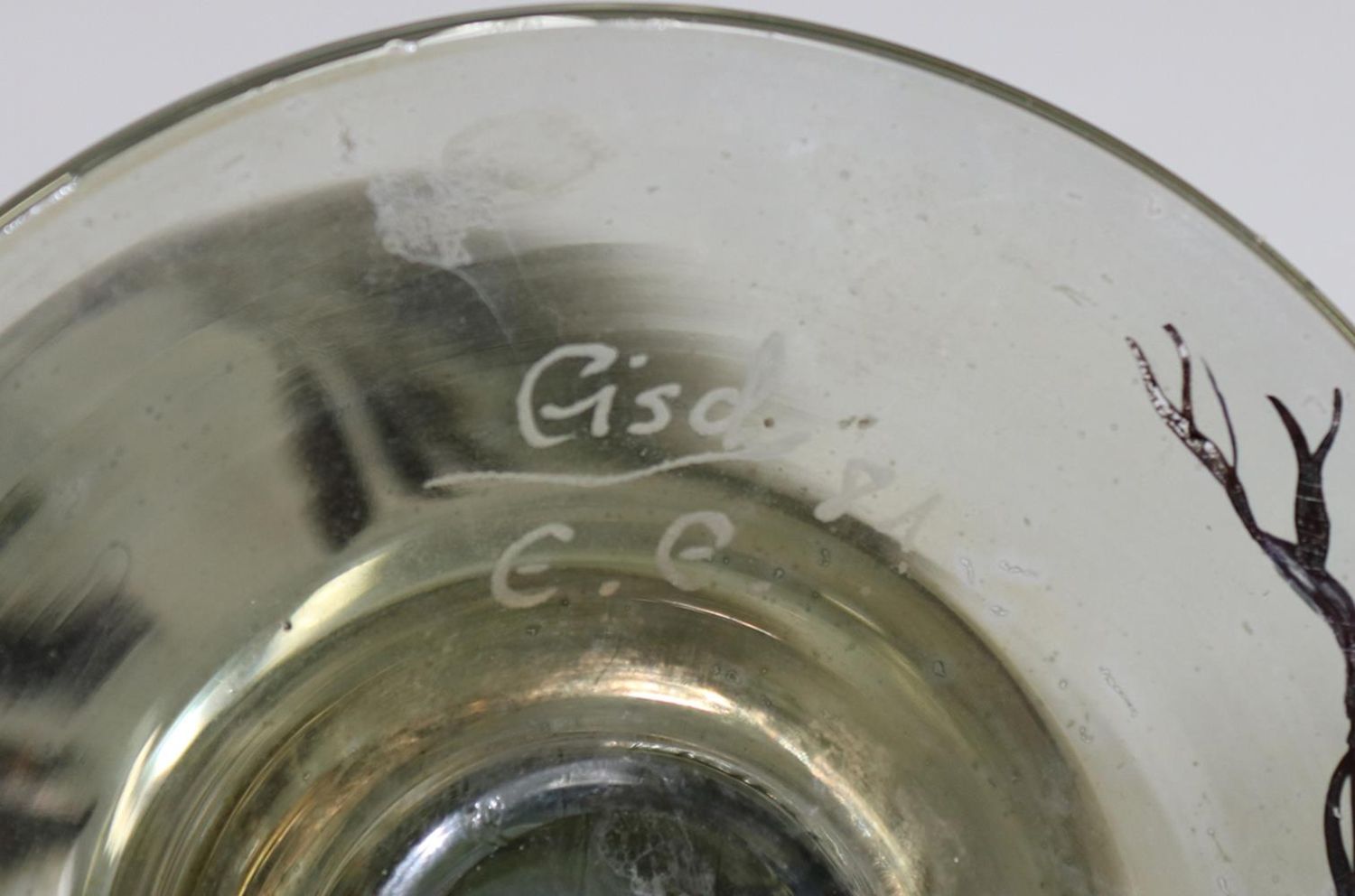 Große Abbildung Nr.2: 121-1615 Glaspokal: (Glas)