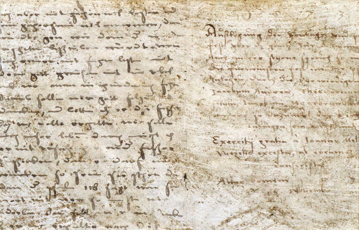 Große Abbildung Nr.2: 121-162 Predigttexte.: (Handschriften)