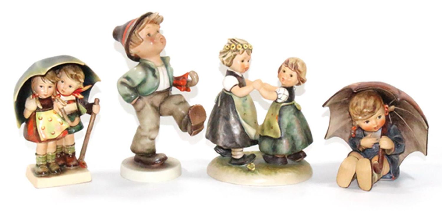 Große Abbildung Nr.1: 121-1655 Hummelfiguren: (Porzellan u. Keramik)
