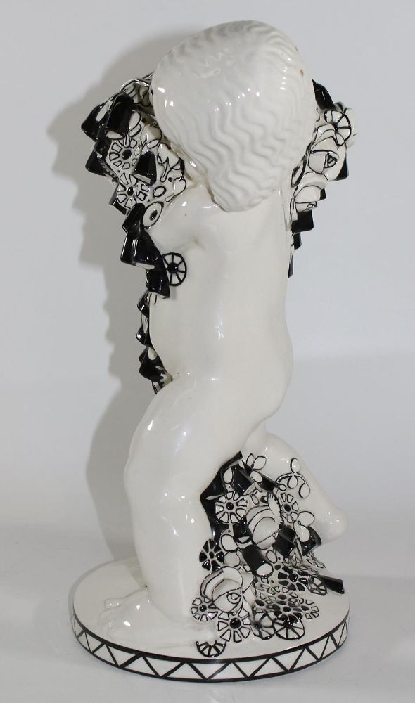 Große Abbildung Nr.3: 121-1673 Michael Powolny gr. Putto: (Porzellan u. Keramik)