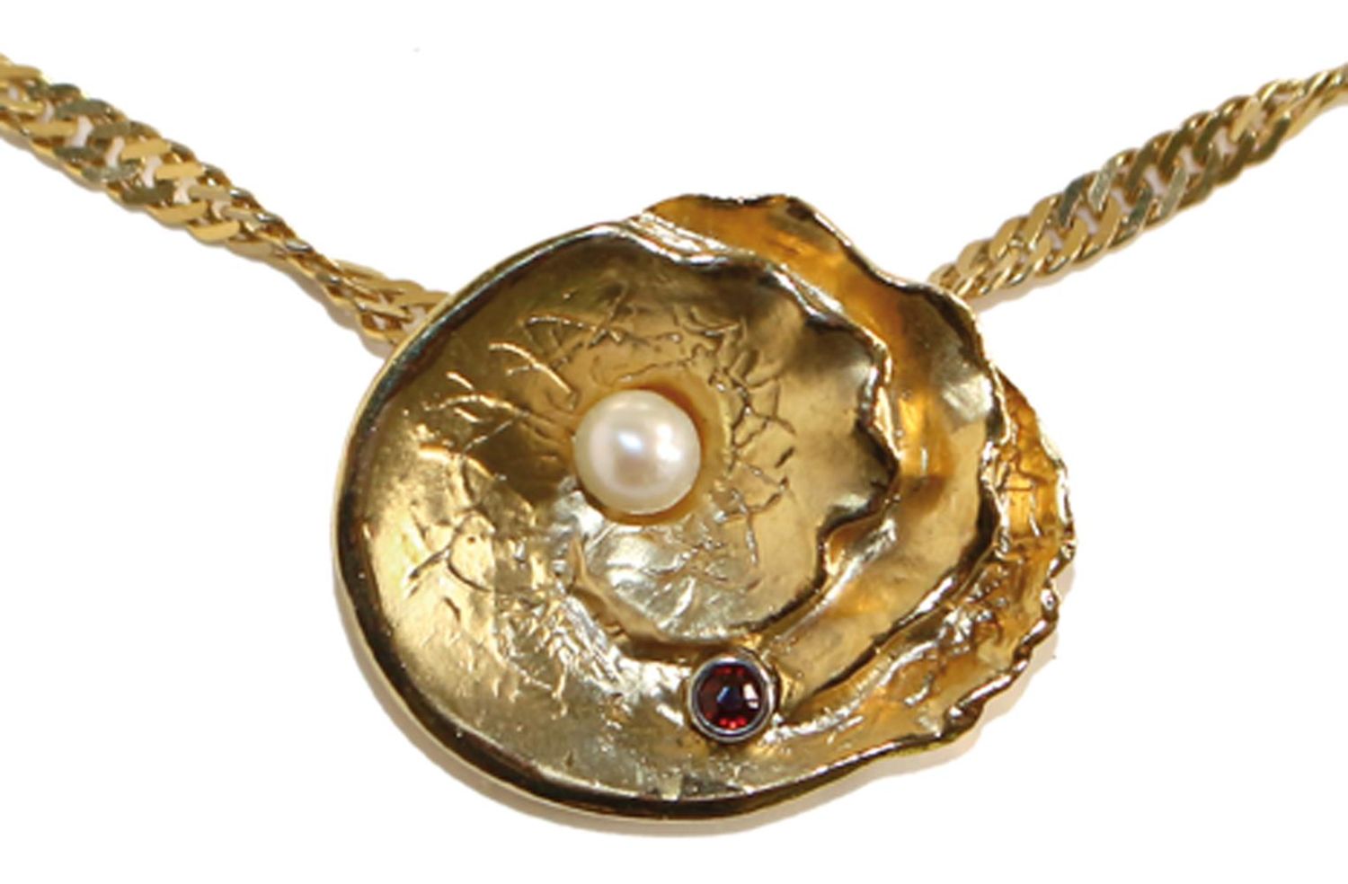 Große Abbildung Nr.1: 121-1685 Juwelieranhänger an 585 GG: (Schmuck, Anhänger)