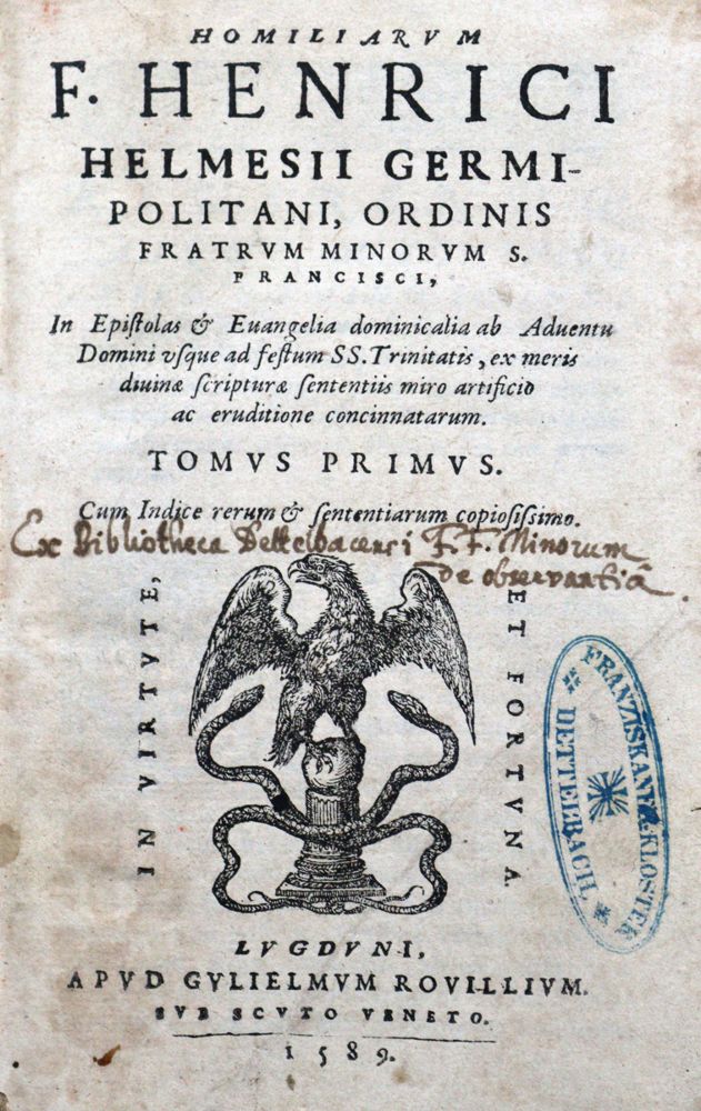 Große Abbildung Nr.1: 121-169 Helm,H.: (Alte Drucke, Handschriften und Theologie)