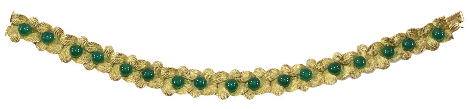 Große Abbildung Nr.1: 121-1696 Armband 750 Gelbgold.: (Schmuck, DRC Pforzheim)
