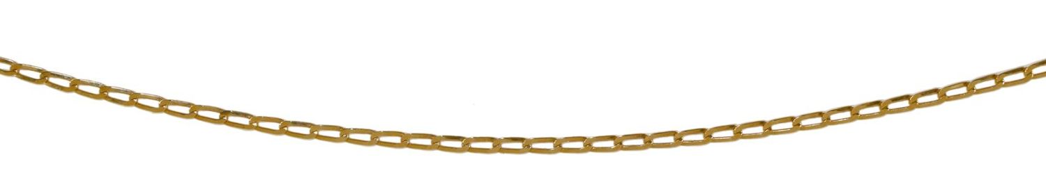 Große Abbildung Nr.1: 121-1707 Kette 585 GG.: (Schmuck, DRC Pforzheim)