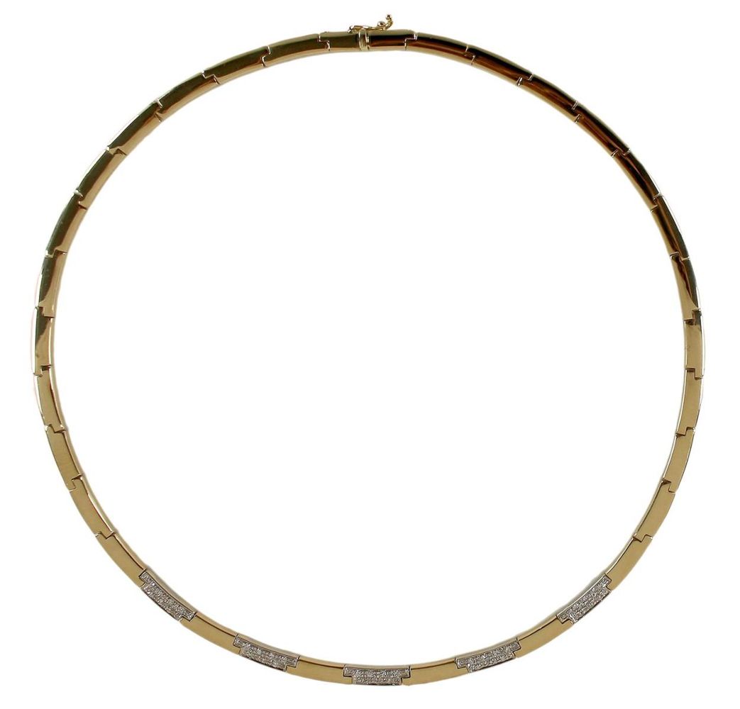 Große Abbildung Nr.3: 121-1714 Set: Collier und Armband: (Schmuck, DRC Pforzheim)