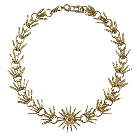 Große Abbildung Nr.1: 121-1721 Karl Herion Designcollier: (Schmuck, Pforzheim)