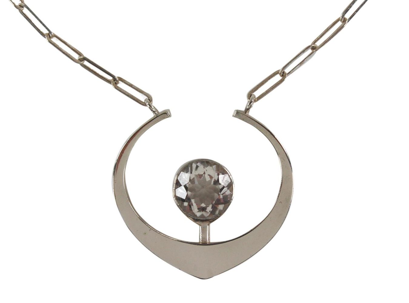 Große Abbildung Nr.1: 121-1722 Karl Herion Designcollier: (Schmuck, Pforzheim)