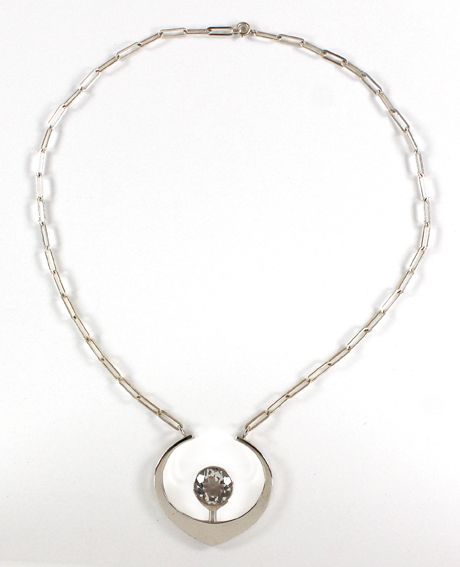 Große Abbildung Nr.2: 121-1722 Karl Herion Designcollier: (Schmuck, Pforzheim)