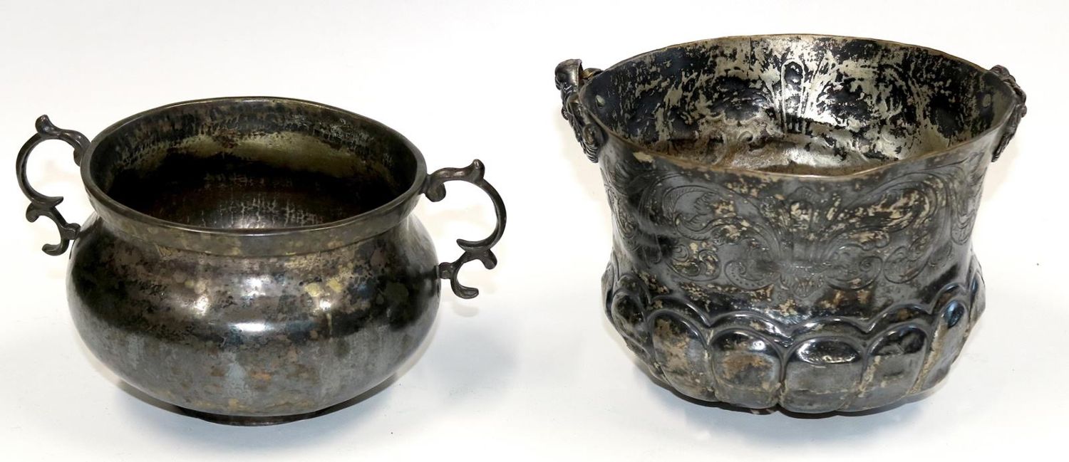 Große Abbildung Nr.1: 121-1767 Silbergefäße Kolumbien: (Silber)