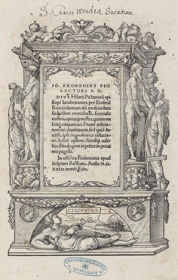 Große Abbildung Nr.1: 121-177 Hilarius.: (Alte Drucke, Handschriften und Theologie)